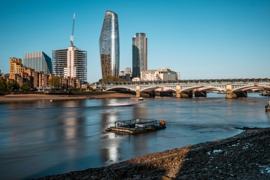 View of Thames River